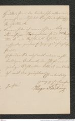 Nachlass Franz Steindachner, Brief von Hugo Schilling an Franz Steindachner, Inv.Nr. 451.10, Seite 3